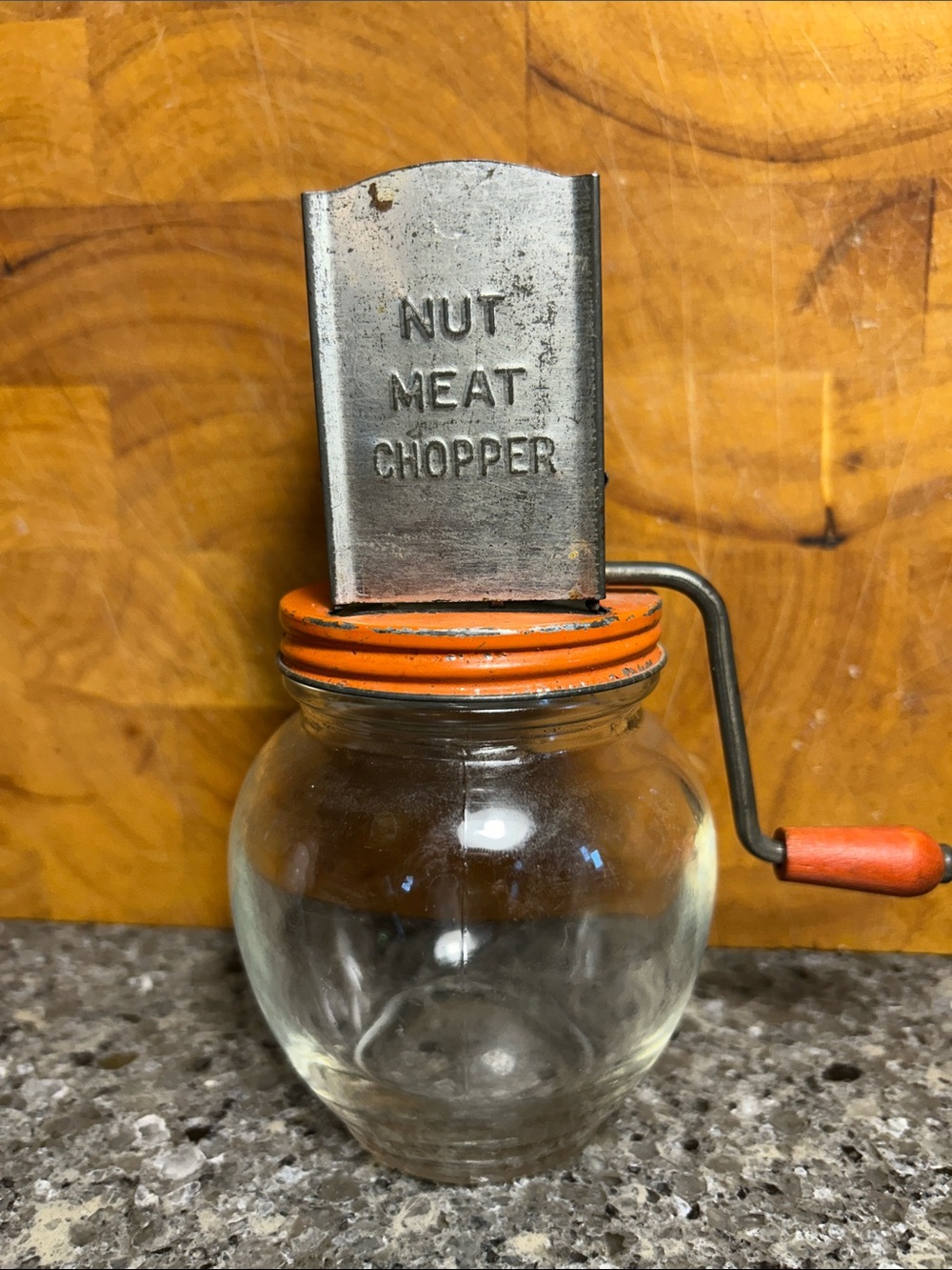 Original nut meat chopper